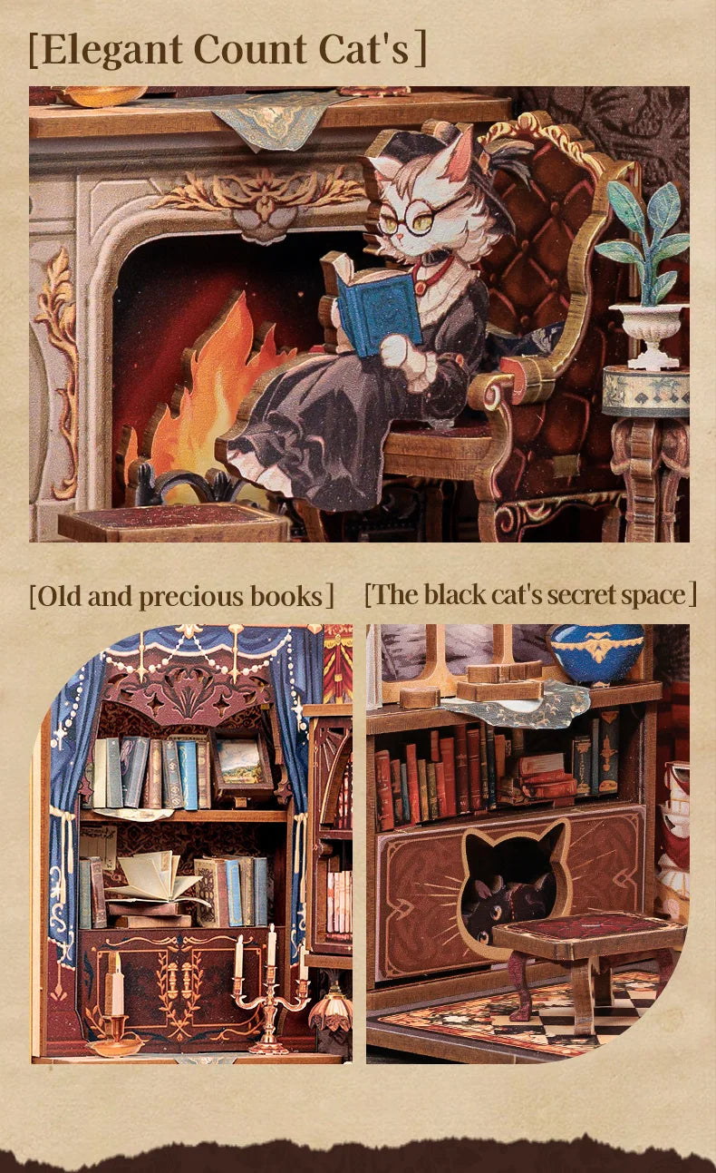DIY Cozy Book Nook Light Kit