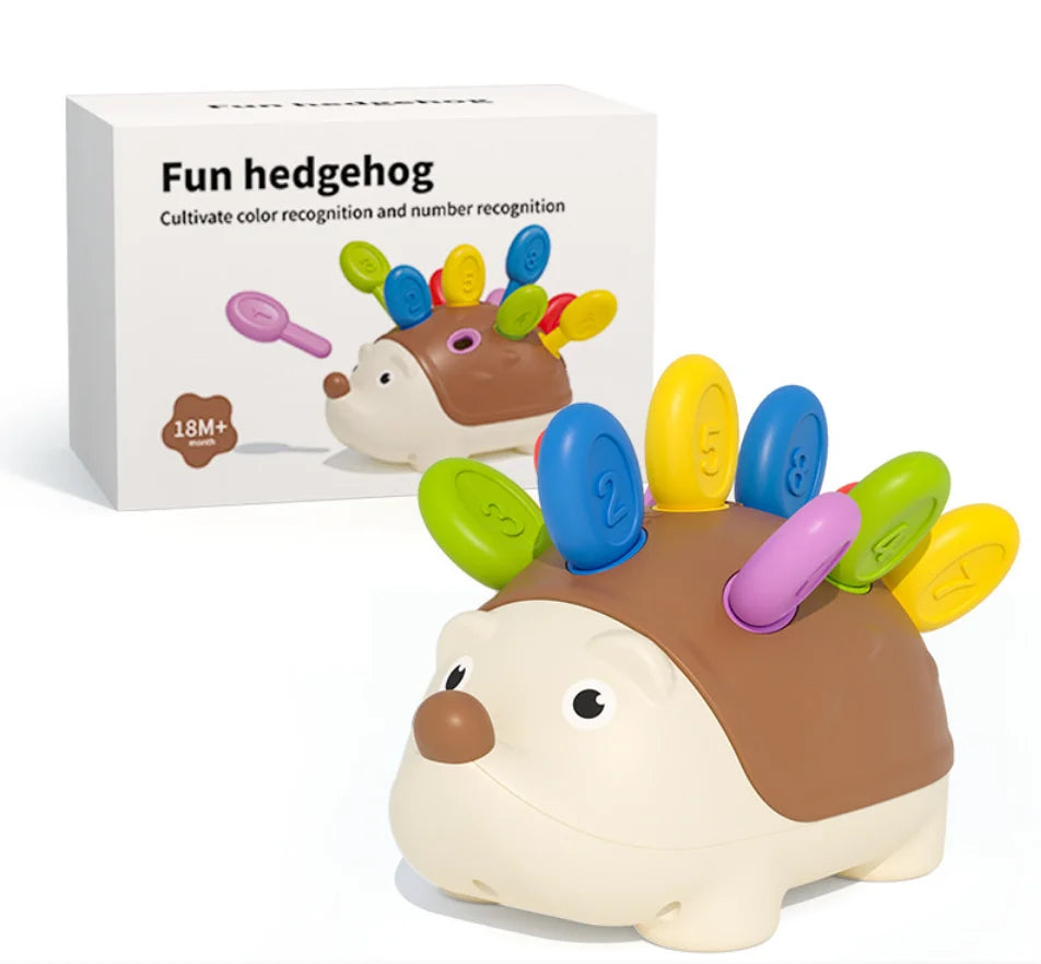 Hedgehog's Colorful Poke & Play Adventure