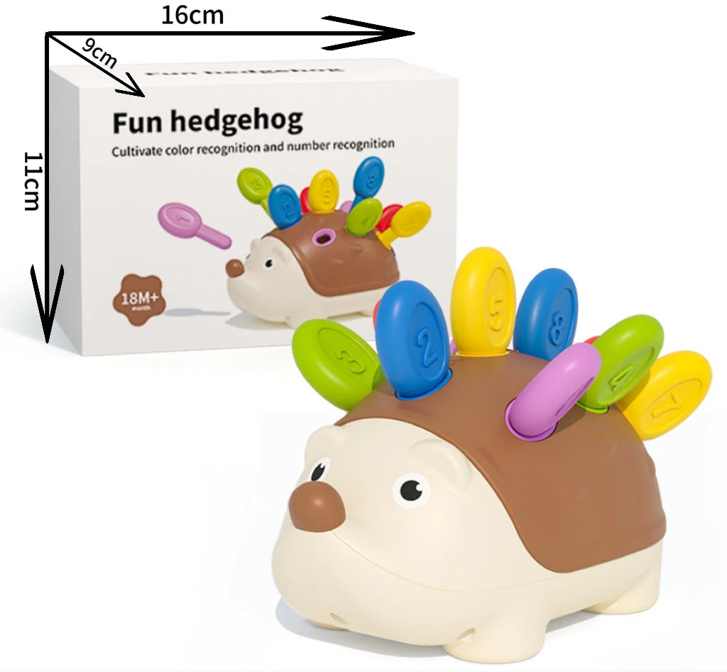 Hedgehog's Colorful Poke & Play Adventure