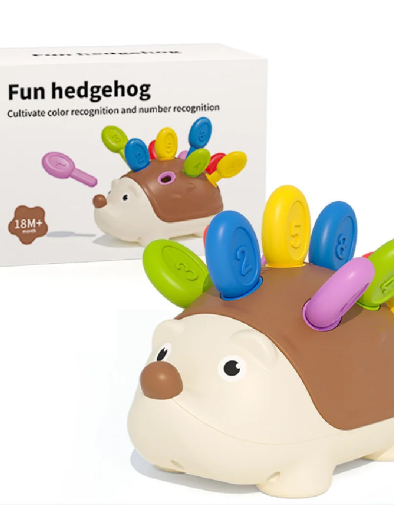 Hedgehog's Colorful Poke & Play Adventure