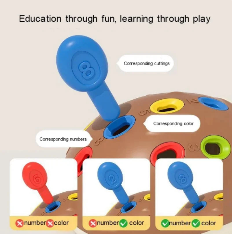 Hedgehog's Colorful Poke & Play Adventure
