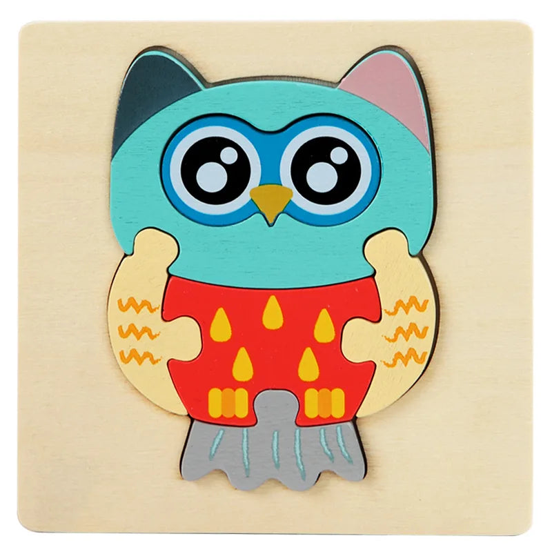 Montessori Animal Puzzle Adventure