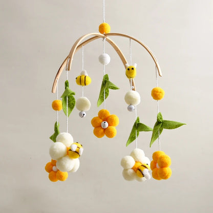 Musical Bee Crib Mobile Rattles