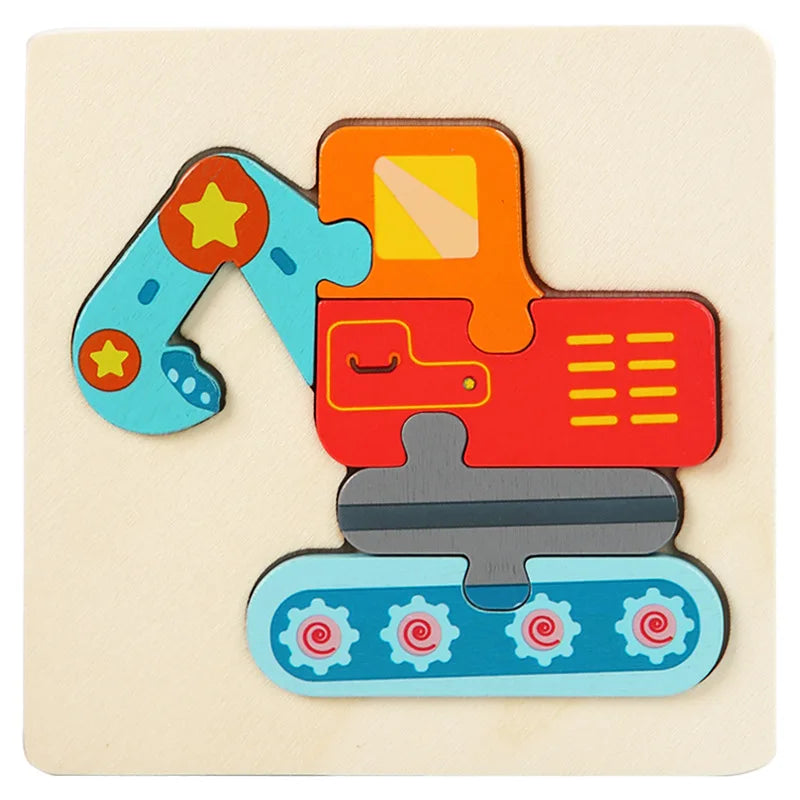Montessori Animal Puzzle Adventure