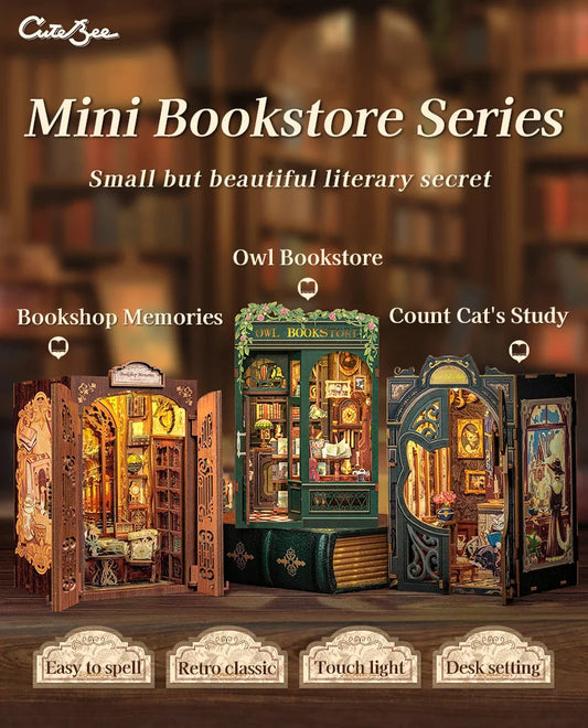DIY Cozy Book Nook Light Kit