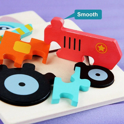 Montessori Animal Puzzle Adventure