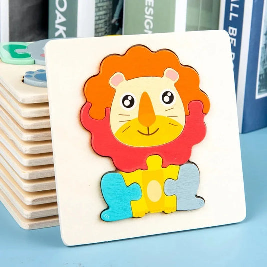 Montessori Animal Puzzle Adventure