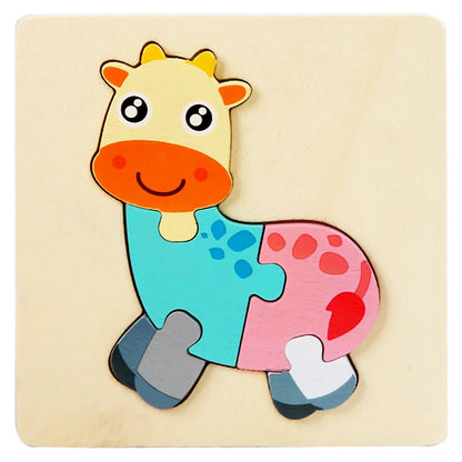 Montessori Animal Puzzle Adventure