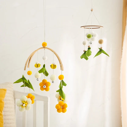 Musical Bee Crib Mobile Rattles