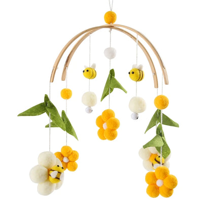 Musical Bee Crib Mobile Rattles