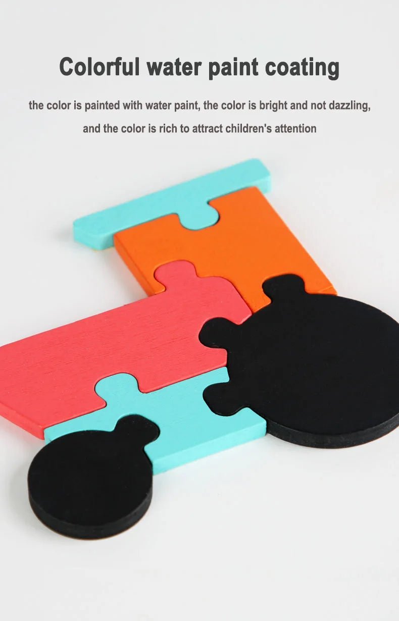 Montessori Animal Puzzle Adventure