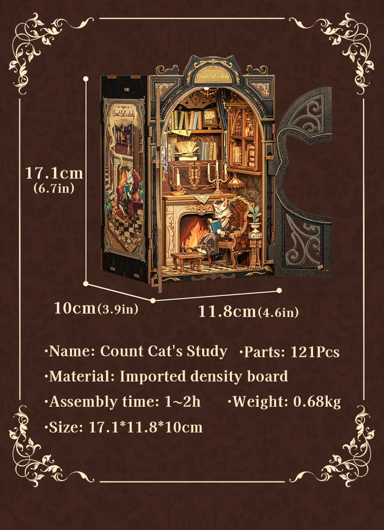 DIY Cozy Book Nook Light Kit