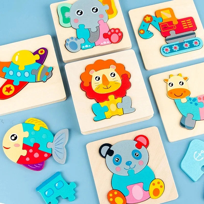 Montessori Animal Puzzle Adventure
