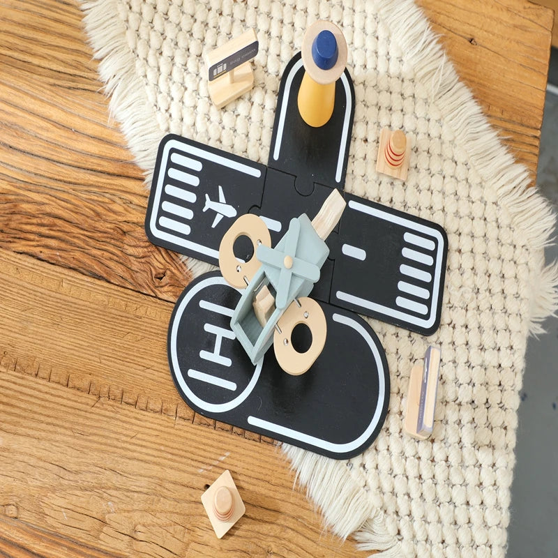 Mini Helicopter Landing Adventure Set