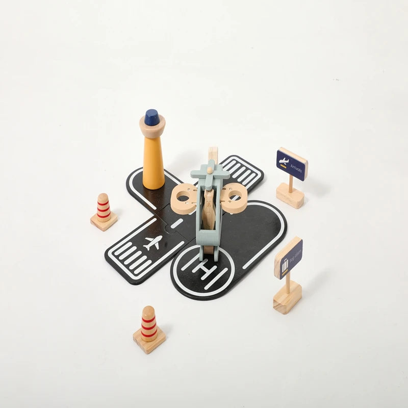 Mini Helicopter Landing Adventure Set
