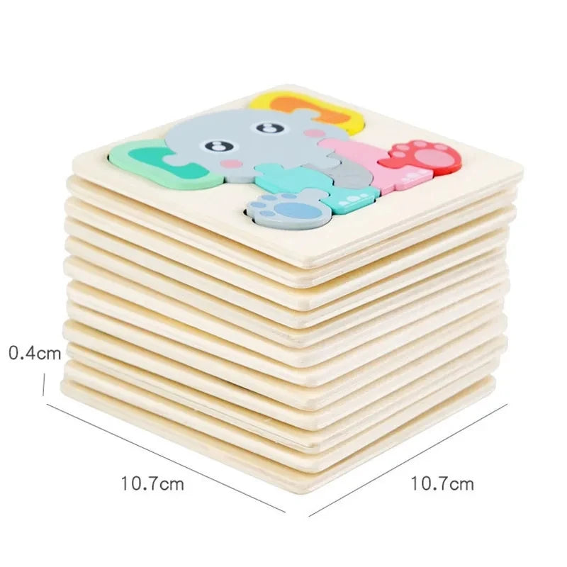 Montessori Animal Puzzle Adventure