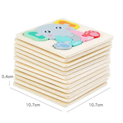 Montessori Animal Puzzle Adventure