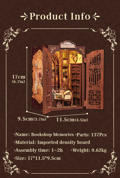 DIY Cozy Book Nook Light Kit