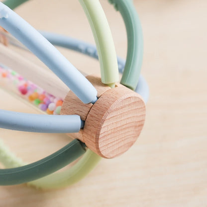 Wooden Rain Drum Sensory Rattle