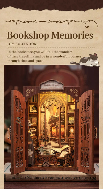 DIY Cozy Book Nook Light Kit