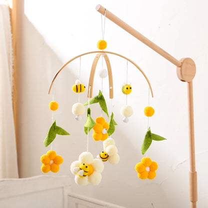 Musical Bee Crib Mobile Rattles