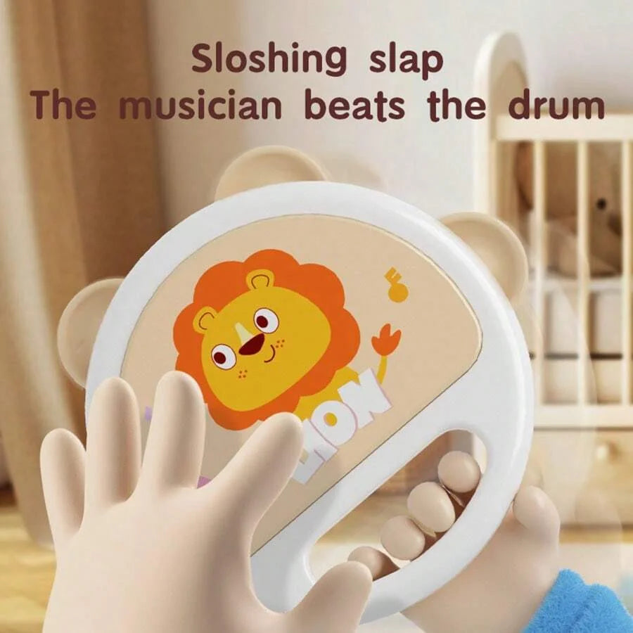Baby Clap Animal Tambourine