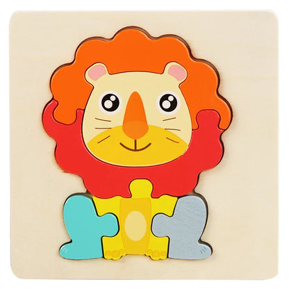 Montessori Animal Puzzle Adventure
