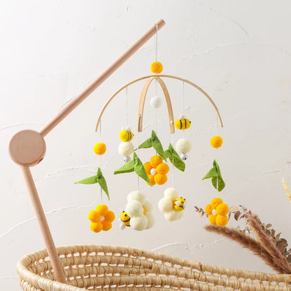 Musical Bee Crib Mobile Rattles