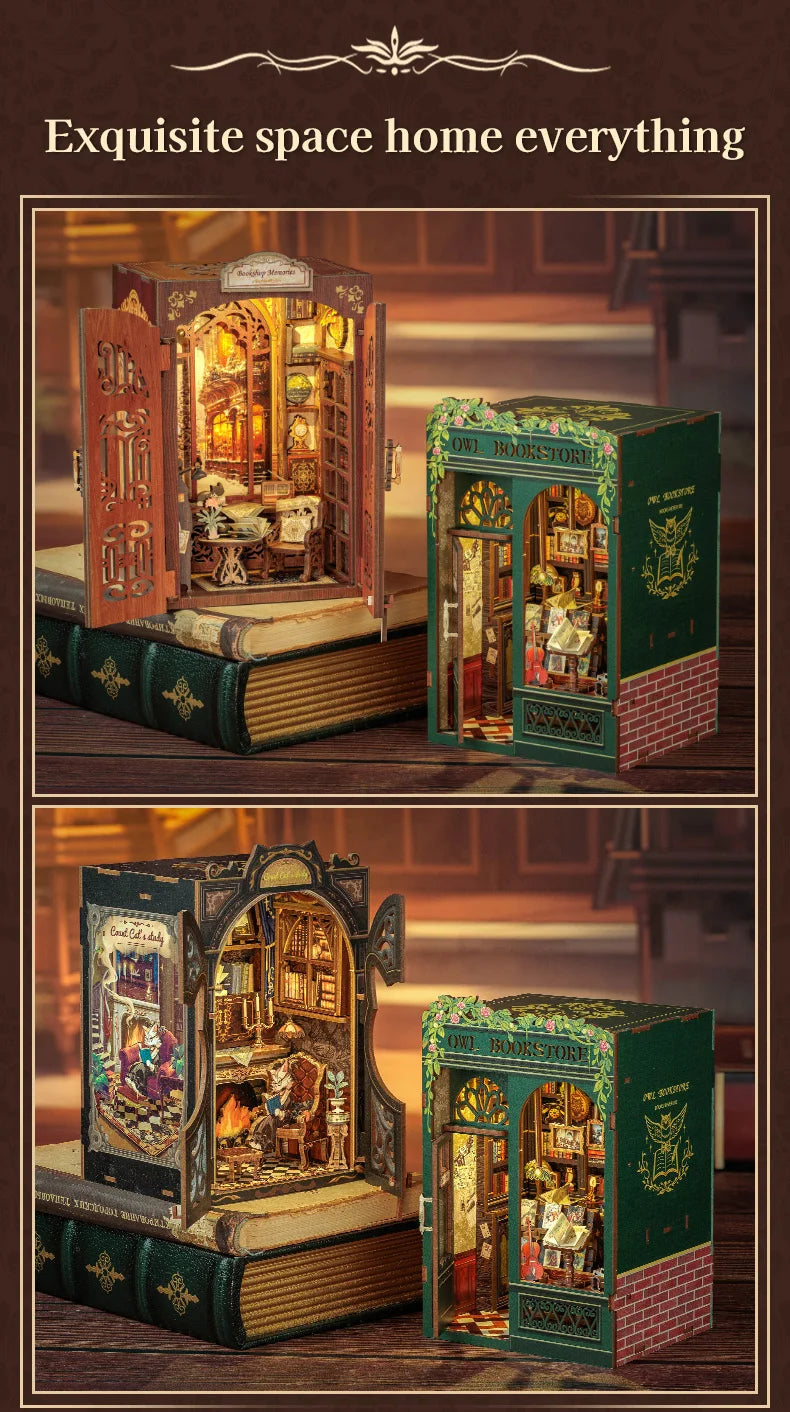 DIY Cozy Book Nook Light Kit