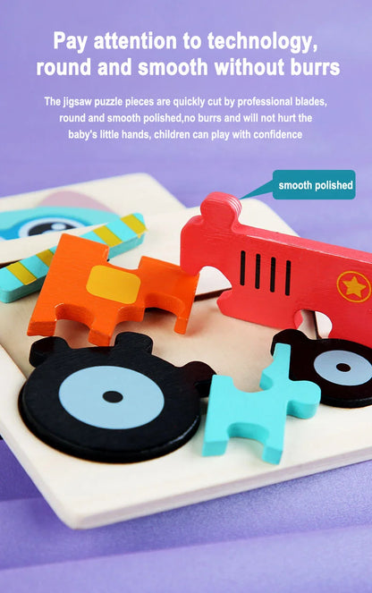 Montessori Animal Puzzle Adventure