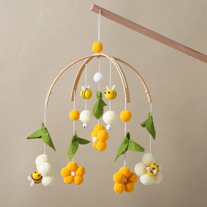 Musical Bee Crib Mobile Rattles