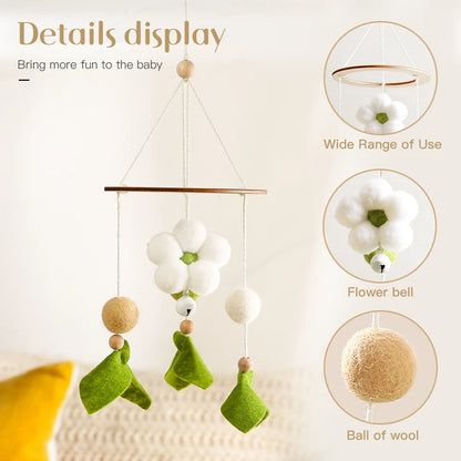 Musical Bee Crib Mobile Rattles