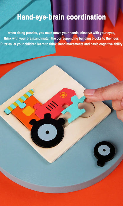 Montessori Animal Puzzle Adventure