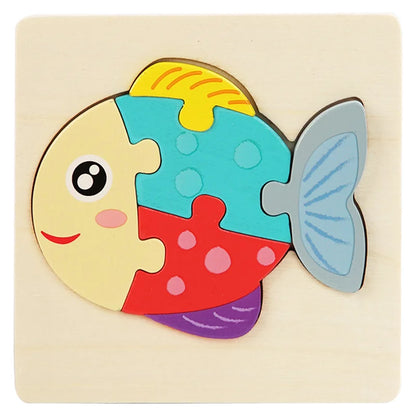 Montessori Animal Puzzle Adventure