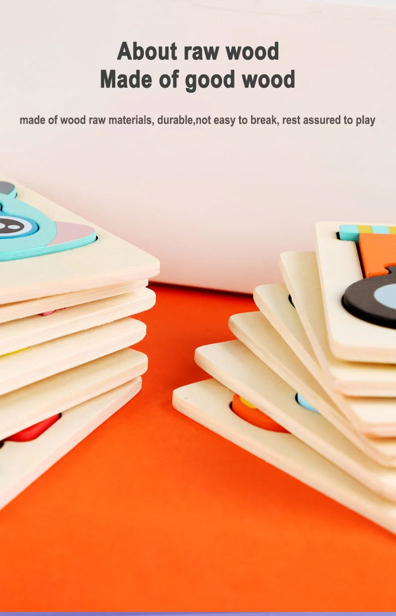 Montessori Animal Puzzle Adventure