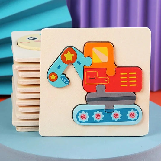 Montessori Animal Puzzle Adventure
