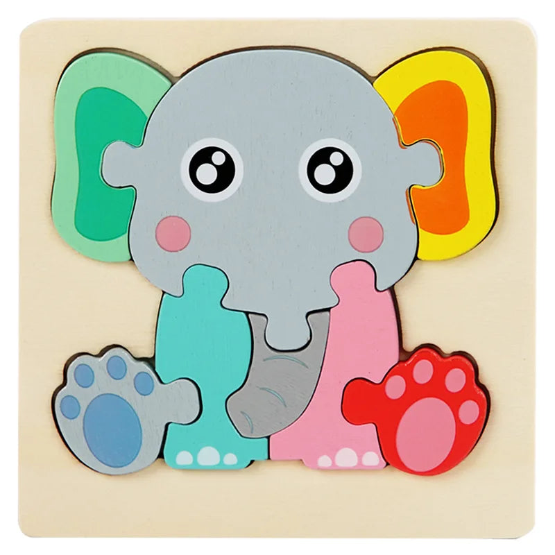 Montessori Animal Puzzle Adventure
