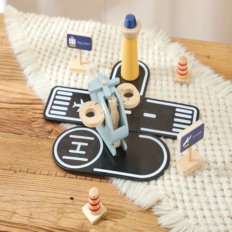Mini Helicopter Landing Adventure Set