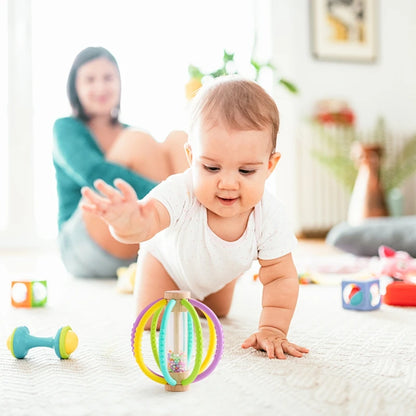 Wooden Rain Drum Sensory Rattle
