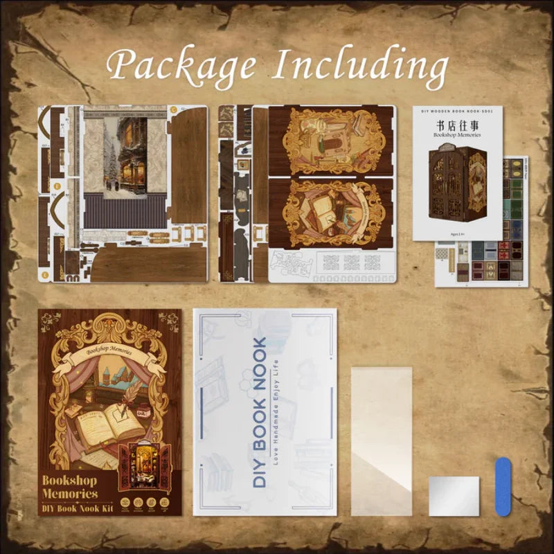 DIY Cozy Book Nook Light Kit