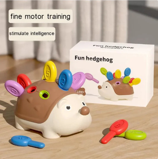 Hedgehog's Colorful Poke & Play Adventure