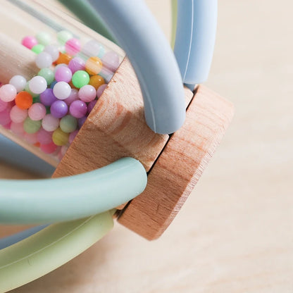 Wooden Rain Drum Sensory Rattle
