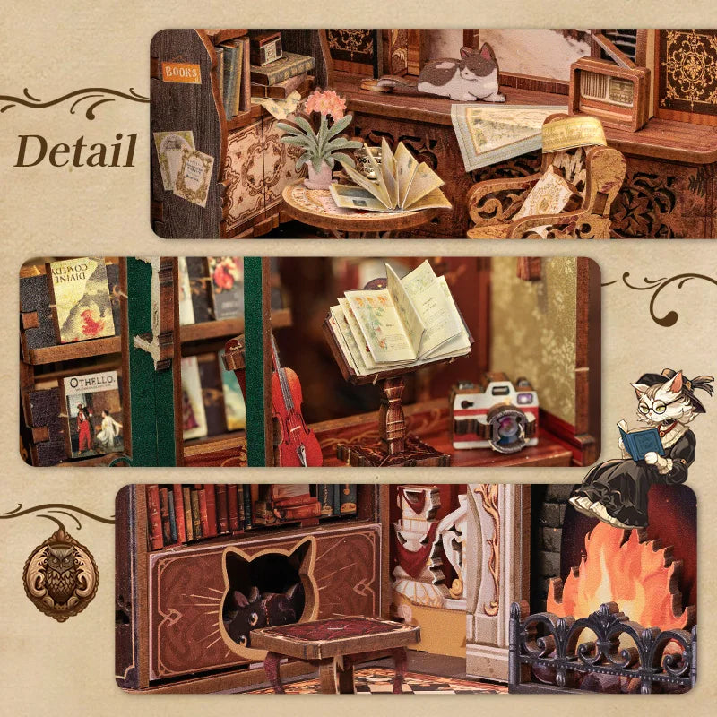 DIY Cozy Book Nook Light Kit
