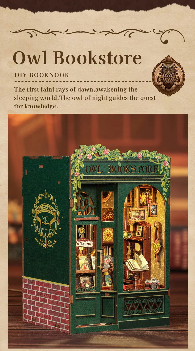 DIY Cozy Book Nook Light Kit