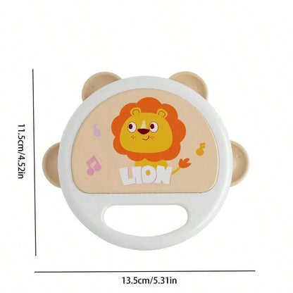 Baby Clap Animal Tambourine